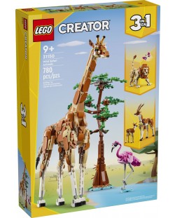 Konstruktor LEGO Creator 3 u 1 - Safari životinje (31150)