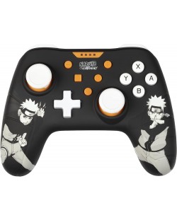 Kontroler Konix - za Nintendo Switch/PC, žičan, Naruto, crni