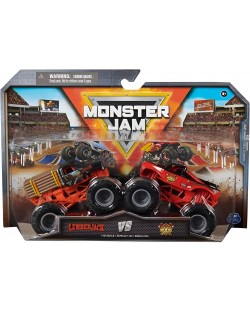 Buggy set Monster Jam - Lumberjack vs Axe, 1:64