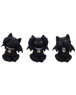 Set kipića Nemesis Now Adult: Humor - Three Wise Vampuss, 9 cm