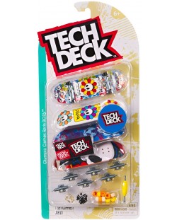 Set fingerboardova Tech Deck - Papa Sora, Paris 2024, 4 komada