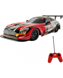 Auto na daljinsko upravljanje Mondo Motors - Mercedes AMG GT3, 1:24, crveni