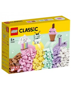 Konstruktor LEGO Classic - Kreativna pastelna zabava (11028)