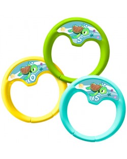 Set igračaka Eurekakids - Vodeni prstenovi u boji, 3 komada
