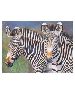 Set za slikanje akrilnim bojama Royal - Zebre, 39 х 30 cm