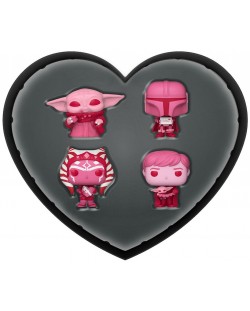 Set mini figurica Funko Pocket POP! Television: The Mandalorian - Happy Valentine's Box