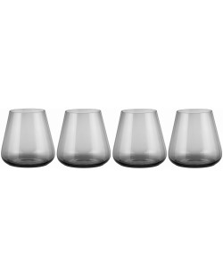 Set od 4 čaše Blomus - Belo, 280 ml, sive