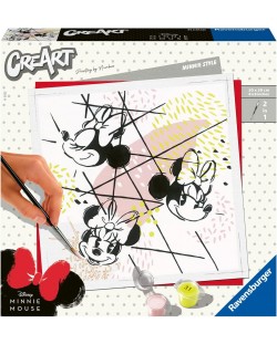 Set za slikanje po brojevima Ravensburger CreArt -  Minnie Mouse (varijanta 2)