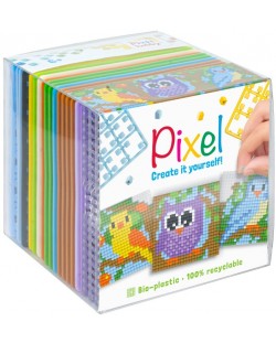 Kreativna kocka s pikselima Pixelhobby - Pixel Classic, Ptice