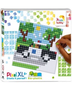 Kreativni set piksela Pixelhobby - XL, Policijski auto