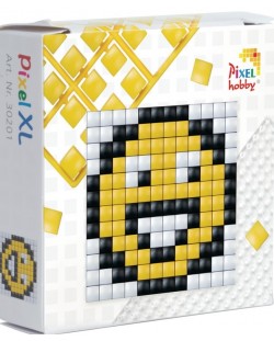 Kreativni set s pikselima Pixelhobby - XL, Nasmijani emoji