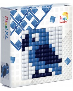 Kreativni set s pikselima Pixelhobby - XL, Papiga
