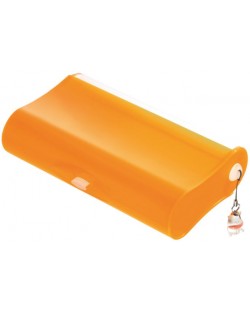 Kutija za olovke Han Cool - s 3 pretinca, narančasta