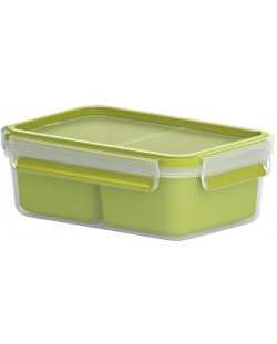 Kutija za hranu Tefal - Clip & Go, K3100512, 1 L, zelena