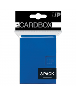 Kutija za karte Ultra Pro - Card Box 3-pack, Blue (15+ kom.)