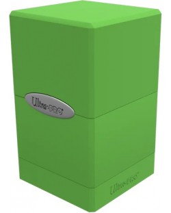 Kutija za kartice Ultra Pro Satin Tower - Lime Green (100+ kom.)