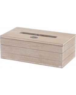 Kutija za salvete H&S - MDF, 25 х 13.5 х 9 cm, bež