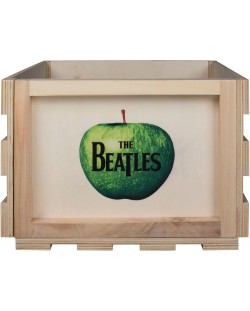 Kutija za gramofonske ploče Crosley - The Beatles Apple, bež