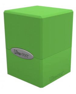 Kutija za kartice Ultra Pro Satin Cube - Lime Green (100+ kom.)