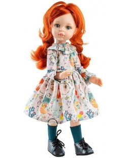 Lutka Paola Reina Amigas - Christie, u šarenoj haljini, 32 cm