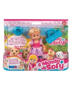 Lutka RS Toys – Sofie, s 4 psića