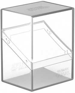 Kutija za kartice Ultimate Guard Boulder Deck Case - Clear (80 kom.)