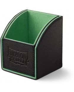 Kutija za karte Dragon Shield - Nest Box Black/Green (100 kom.)