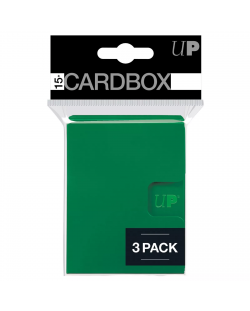 Kutija za karte Ultra Pro - Card Box 3-pack, Green (15+ kom.)  