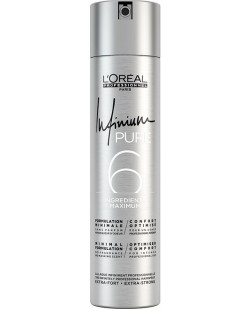 L'Oréal Professionnel Infinium Lak za kosu Pure, Extra Strong, 300 ml