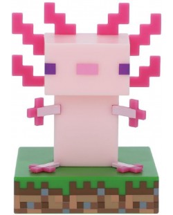 Svjetiljka Paladone Games: Minecraft - Axolotl Icon