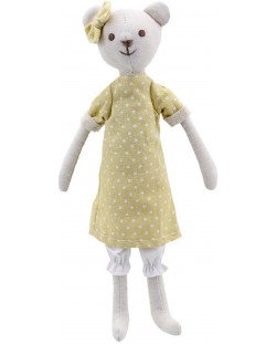 Lutka od lana The Puppet Company – Medvjedica, 30 cm