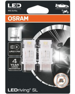 LED Auto žarulje Osram - LEDriving SL, P27/7W, 1.7W, 2 komada, bijele