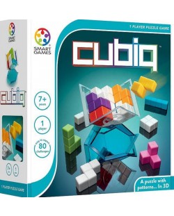 Logička igra Smart Games - Cubic, 3D slagalica s 80 izazova