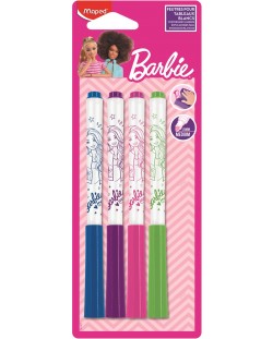 Markeri za bijelu ploču Maped Barbie - 4 boje