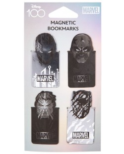 Magnetski razdjelnici za knjige Cool Pack Black - Disney 100, Marvel