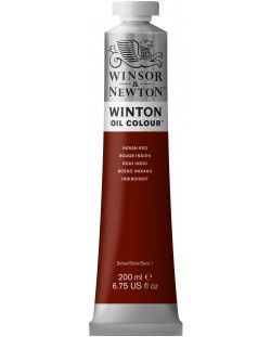 Uljana boja Winsor & Newton Winton - Индийска червена, 200 ml