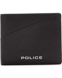 Muški novčanik Police - Boss, s RFID zaštitom, tamnosmeđi