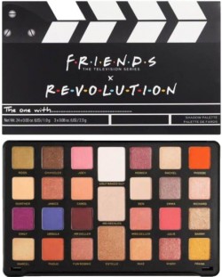 Makeup Revolution Paleta sjenila za oči Friends Limitless, 27 boja