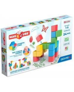 Magnetne kocke Geomag - Magicube Kreacije, 24 dijela