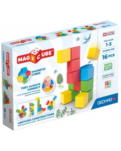 Magnetne kocke Geomag - Magicube Kreacije, 16 dijelova