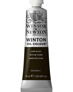 Uljana boja Winsor & Newton Winton - Crna, 37 ml