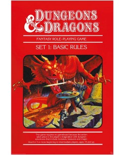 Maxi poster ABYstyle Games: Dungeons & Dragons - Basic Rules