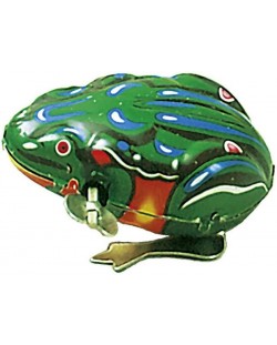 Metalna igračka Goki - Žaba koja skače