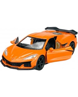 Metalni autić Welly - Chevrolet 2023 Corvette Z06, 1:34