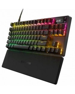 Mehanička tipkovnica SteelSeries - Apex Pro TKL, bežična, OmniPoint, RGB, crna