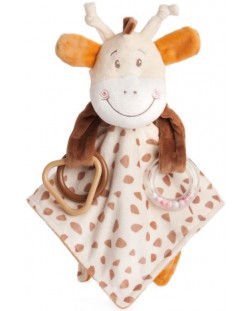 Mekana igračka za grljenje Amek Toys - Žirafa, 25 cm