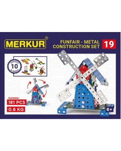 Metalni konstruktor 10 u 1 Merkur - Mlin, 181 dio