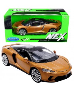 Metalni auto Welly - McLaren GT, 1:24, zlatni