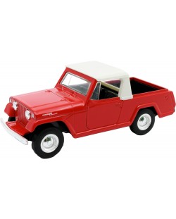 Metalni autić Welly -  1967 Jeep Jeepster Commando, 1:34