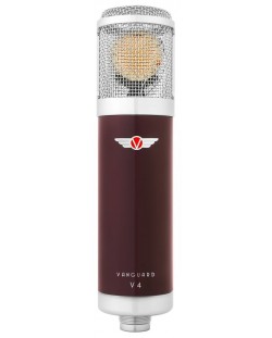 Mikrofon Vanguard - V4, crveno/srebrni